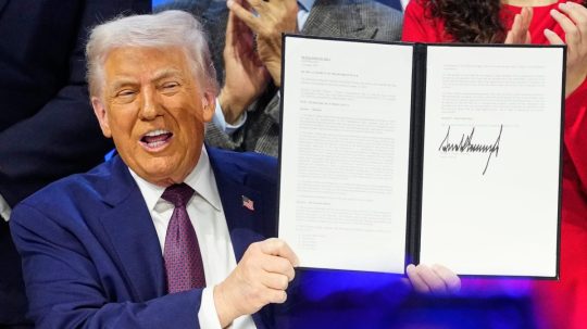 Na snímke Donald Trump.