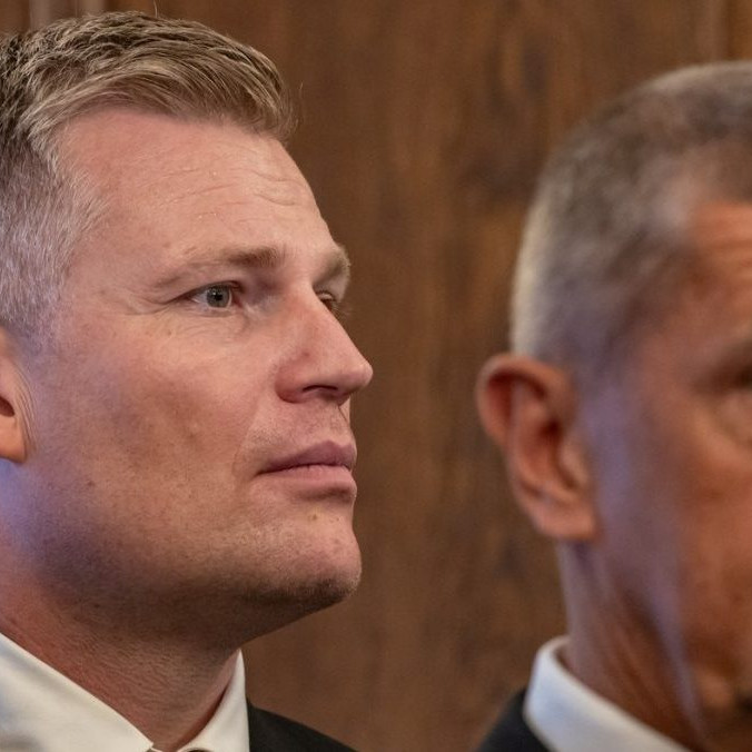 Na snímke Filip Turek a Andrej Babiš.