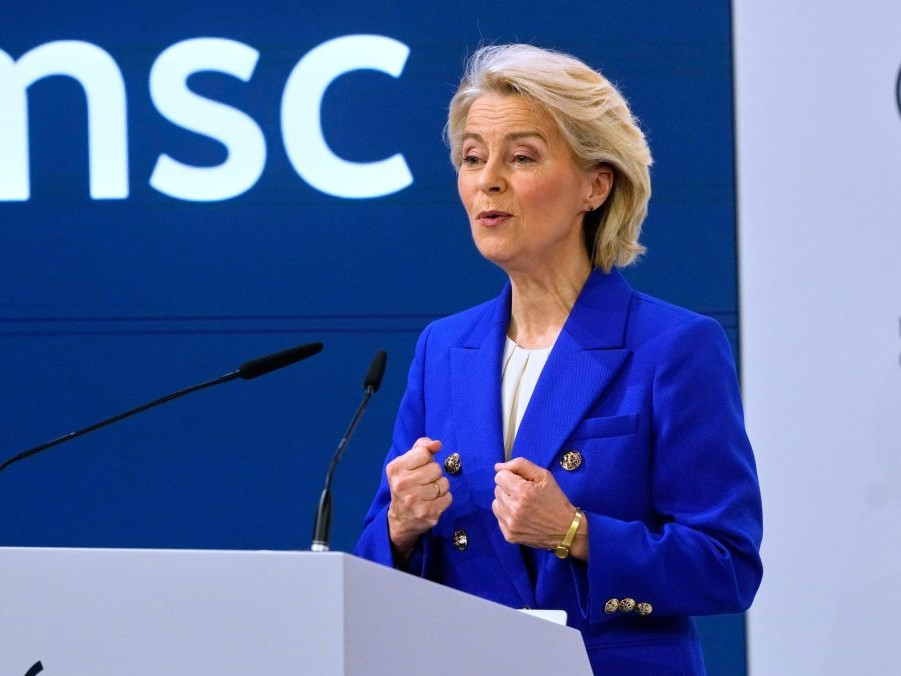 Šéfka EK Ursula von der Leyenová.