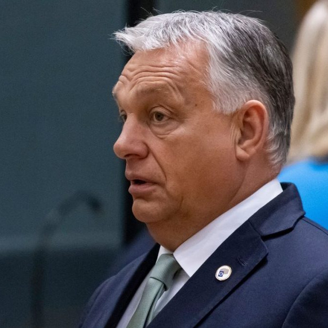 Na snímke maďarský premiér Viktor Orbán.