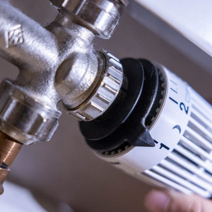 Na ilustračnej snímke radiátor.