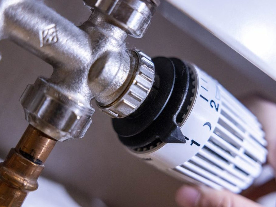 Na ilustračnej snímke radiátor.