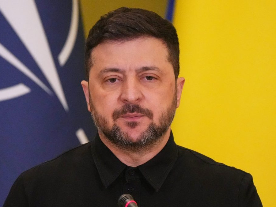 Na snímke Volodymyr Zelenskyj.