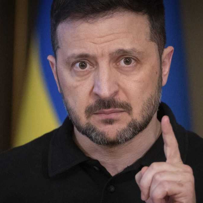 Na snímke Volodymyr Zelenskyj.