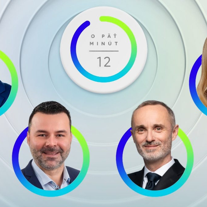 Hosťami O 5 minút 12 boli Marián Kéry, Peter Kalivoda, Tomáš Valášek a Vladimíra Marcinková