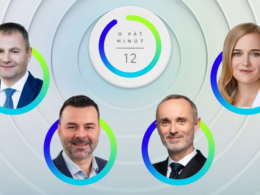 Hosťami O 5 minút 12 boli Marián Kéry, Peter Kalivoda, Tomáš Valášek a Vladimíra Marcinková