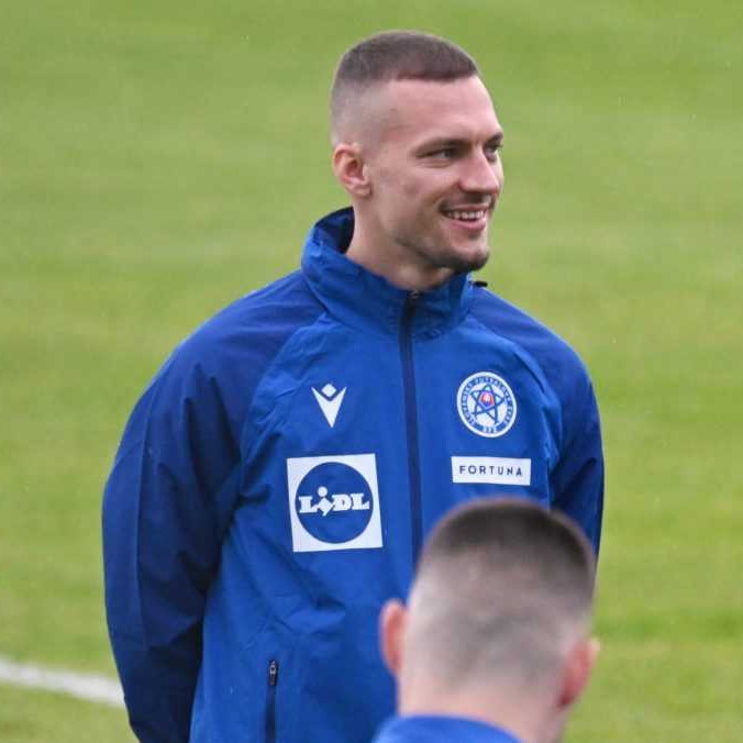 Slovenský futbalisti Lukáš Haraslín.