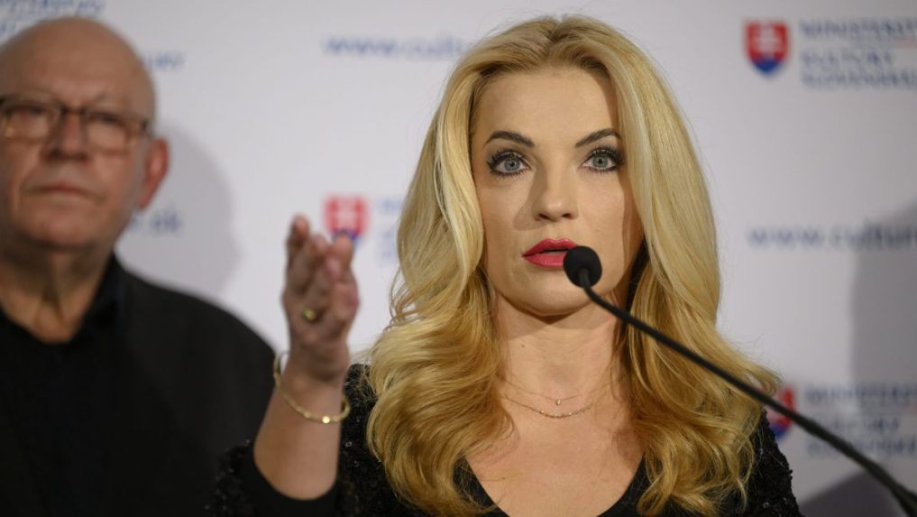 Sprava ministerka kultúry Martina Šimkovičová a predseda Rady FPU Matúš Oľha.