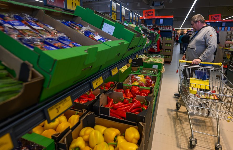 Nákup v potravinách