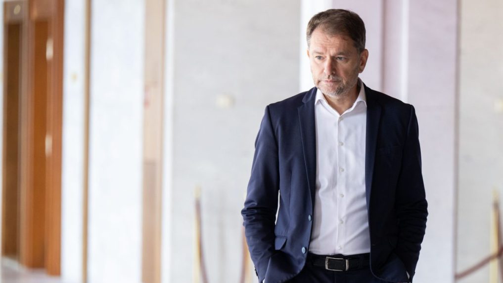 Predseda Hnutia Slovensko Igor Matovič.