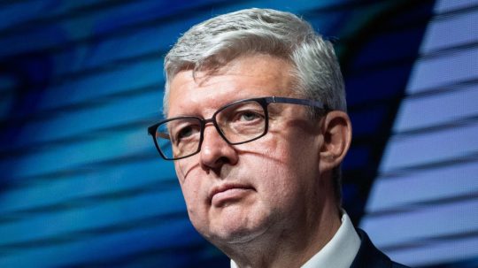 Český minister priemyslu a obchodu Karel Havlíček.