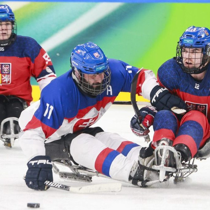 ZPH: Slovenskí parahokejsti nezvládli ani druhý zápas. V derby s Českom prehrali opäť rozdielom triedy