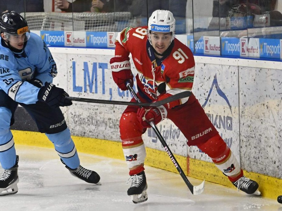 Xavier Cormier (Liptovský Mikuláš) a Tomáš Kralovič (Slovan).