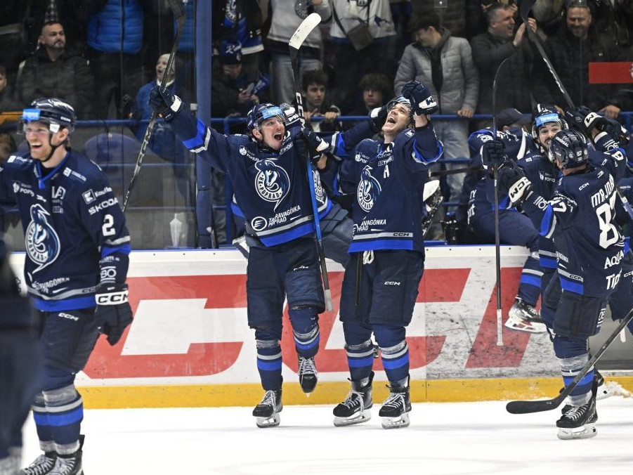 Radosť hráčov Popradu.