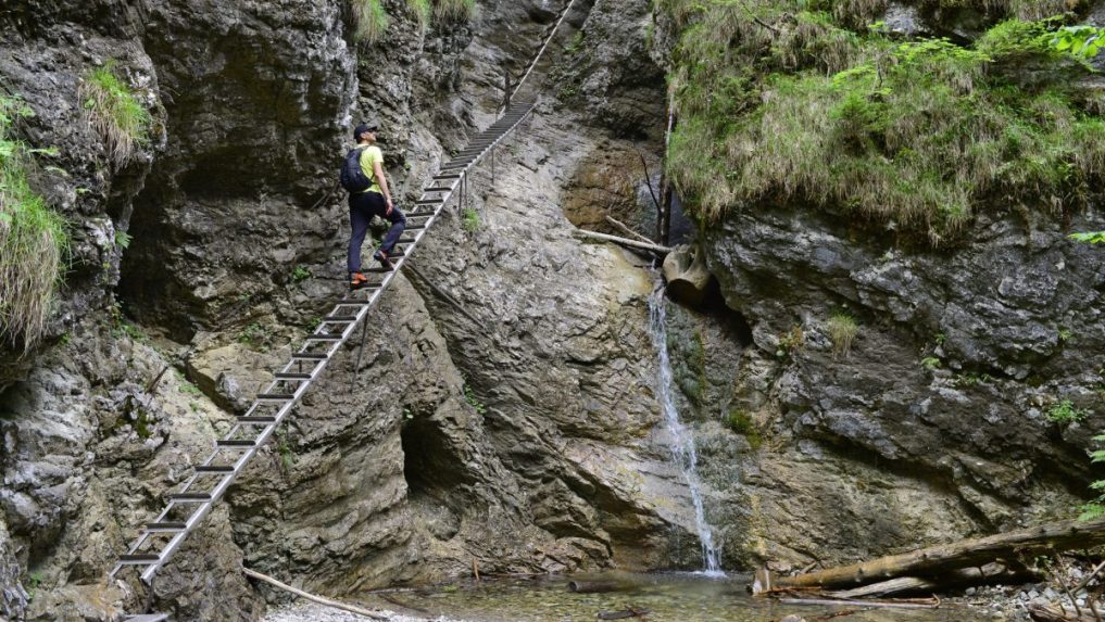 Roklina Suchá Belá v Národnom parku Slovenský raj.