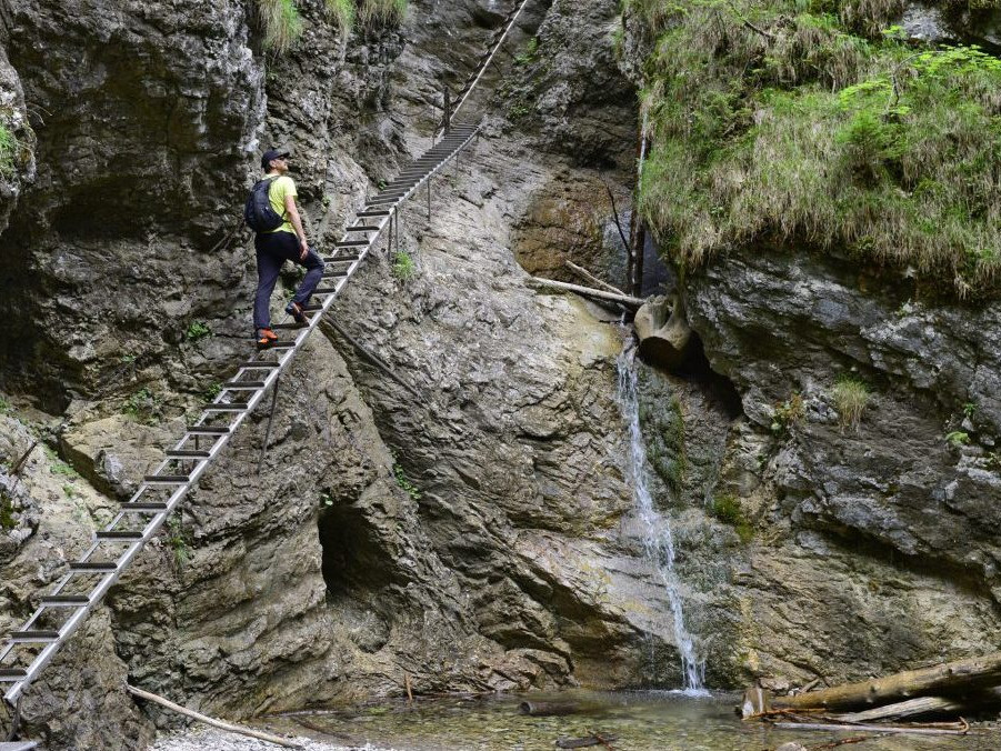 Roklina Suchá Belá v Národnom parku Slovenský raj.