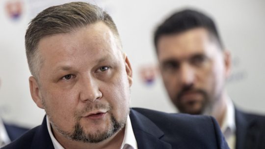 Sprava minister pôdohospodárstva Richard Takáč a šéf PPA Marek Čepko.