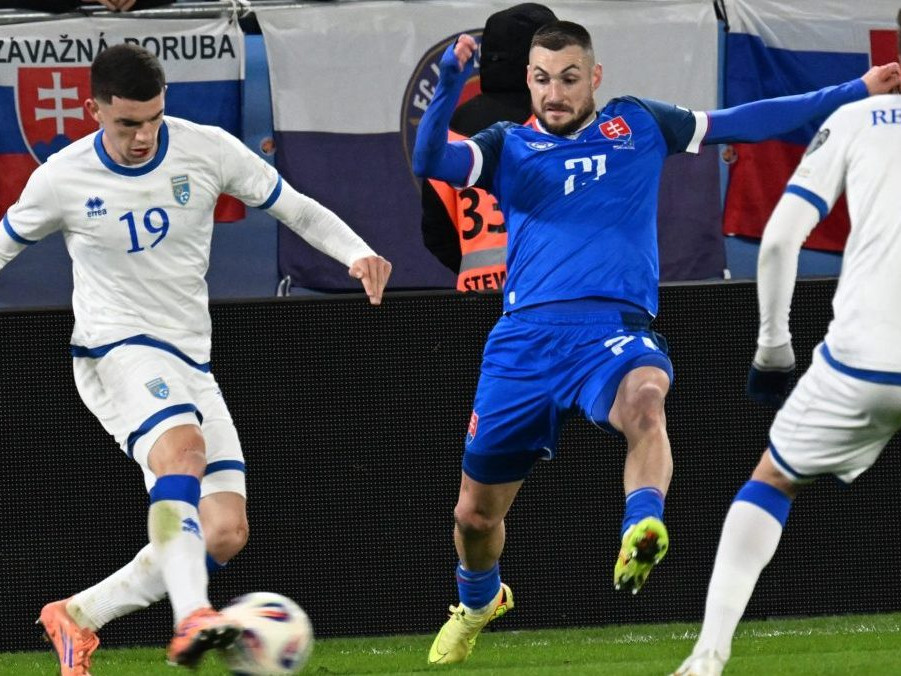 Sledujte NAŽIVO: Slovákom sa účasť na svetovom šampionáte vzďaľuje, Kosovo vedie už o dva góly