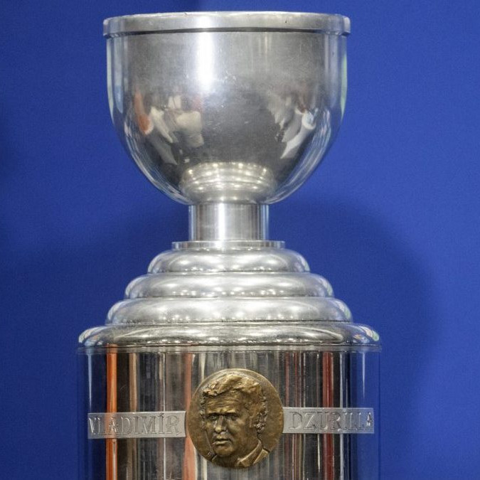 extraliga, trofej Vladimíra Dzurillu