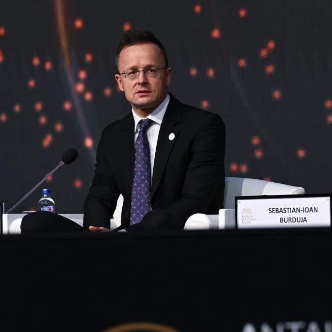 Maďarský minister zahraničných vecí Péter Szijjártó.