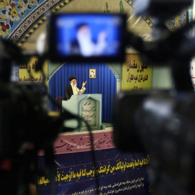 Na ilustračnej snímke Alí Chamení.