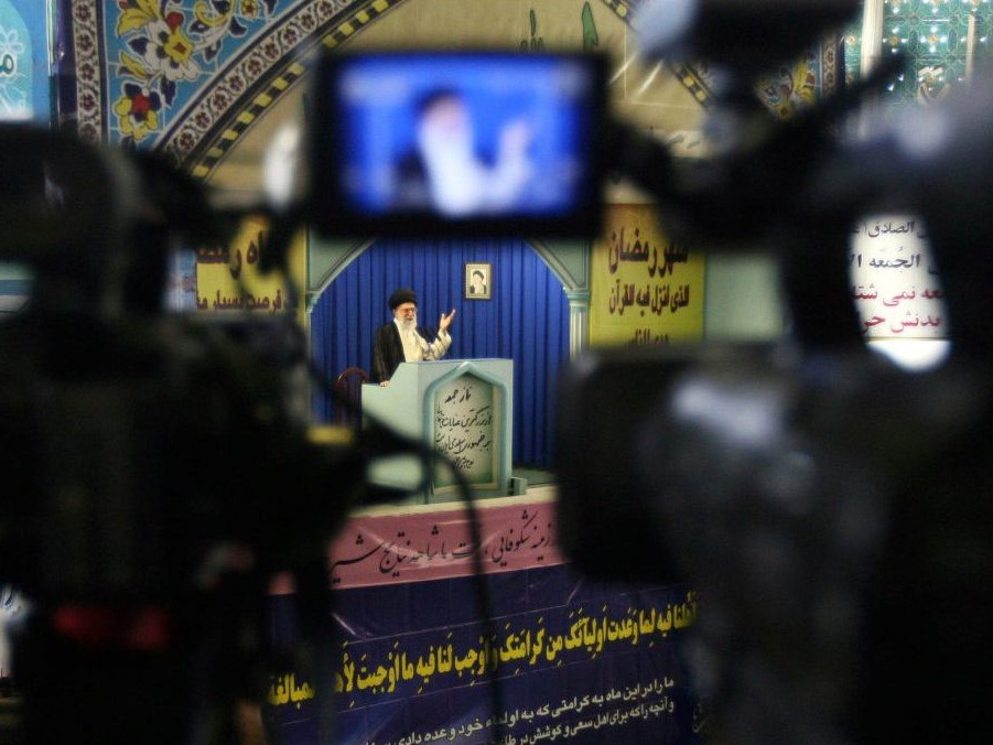 Na ilustračnej snímke Alí Chamení.