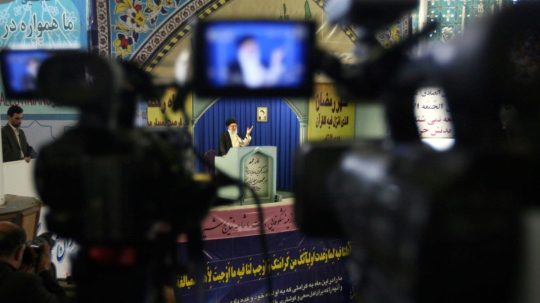 Na ilustračnej snímke Alí Chamení.