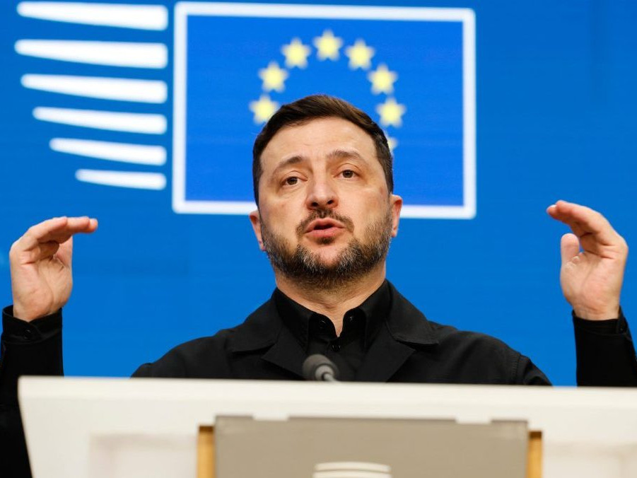 Ukrajinský prezident Volodymyr Zelenskyj.