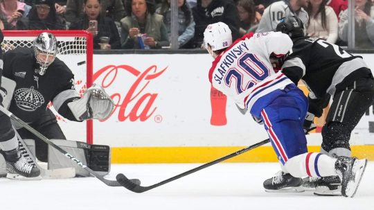 Na snímke J. Slafkovský.