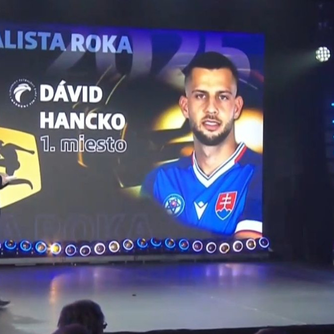 Na snímke Dávid Hancko.