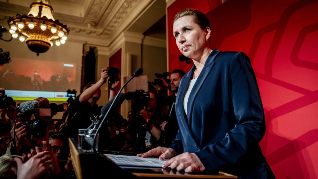 Dánska premiérka Mette Frederiksenová.