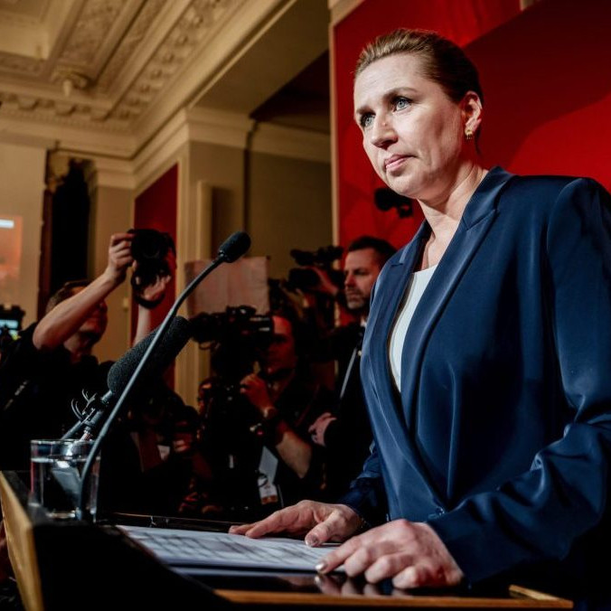 Dánska premiérka Mette Frederiksenová.