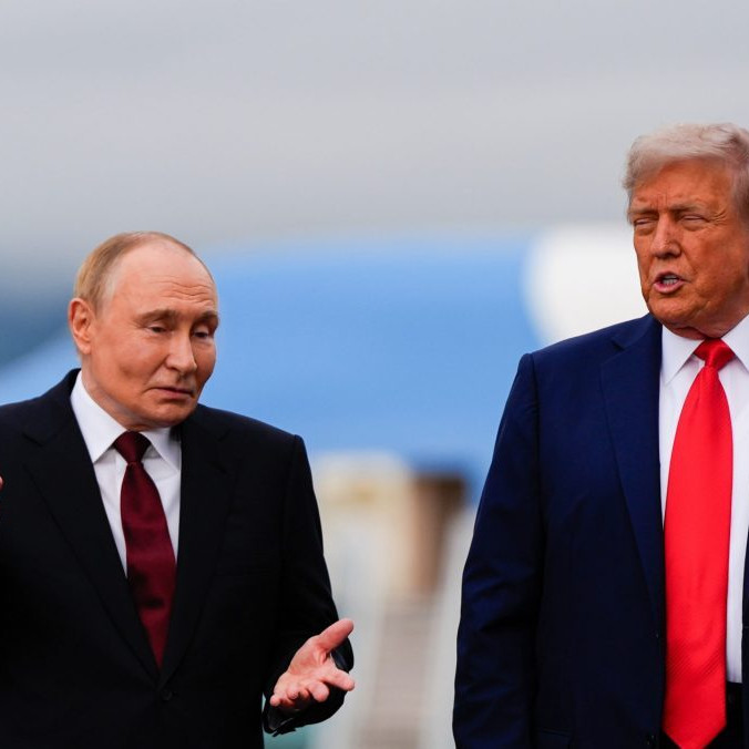 Donald Trump a Vladimir Putin