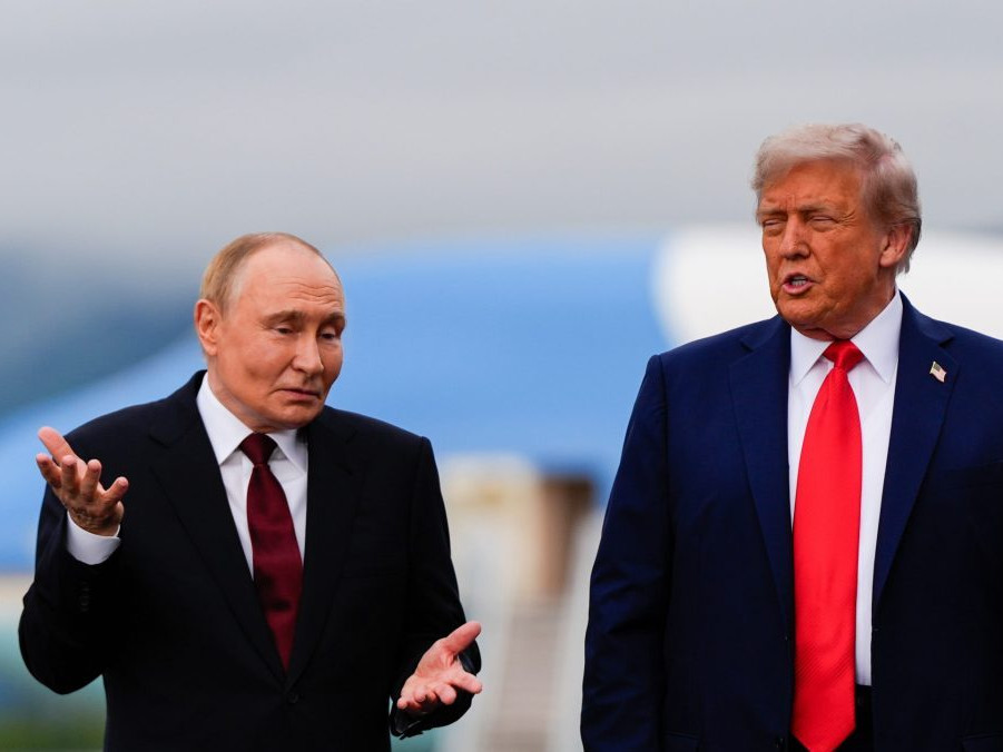 Donald Trump a Vladimir Putin