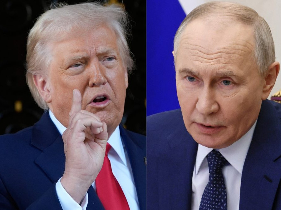 Donald Trump a Vladimir Putin.