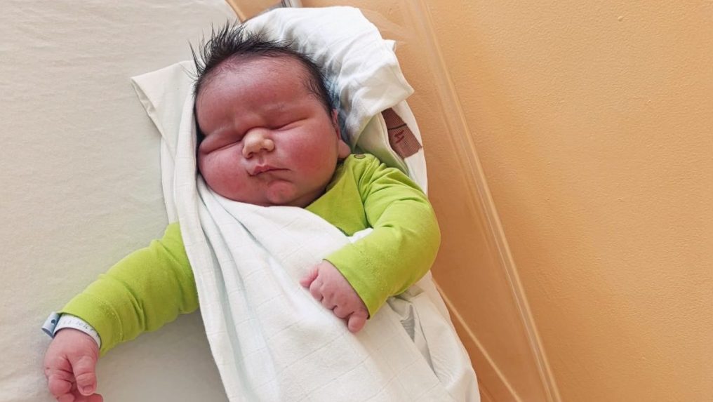 Malý Martinko je podľa štatistík druhým najväčším novorodencom na Slovensku.