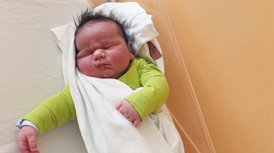 Malý Martinko je podľa štatistík druhým najväčším novorodencom na Slovensku.