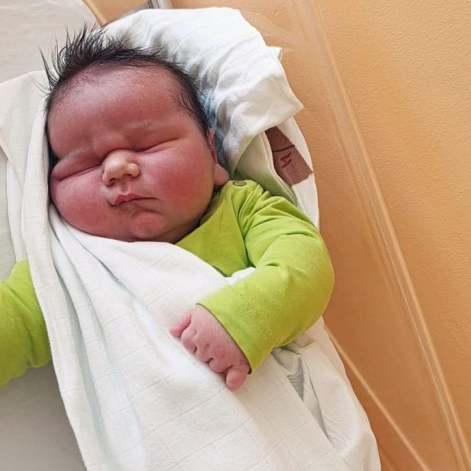 Malý Martinko je podľa štatistík druhým najväčším novorodencom na Slovensku.