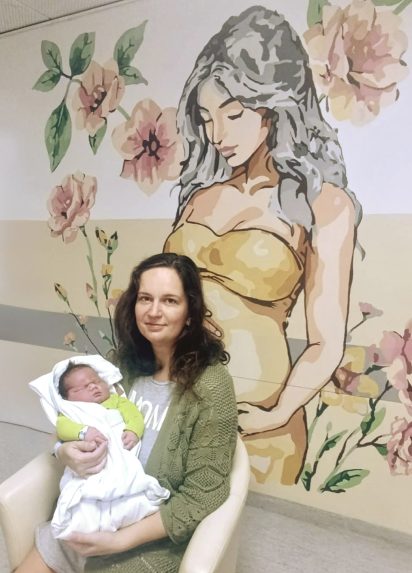 Mamička Danka sa po pôrode cíti veľmi dobre.