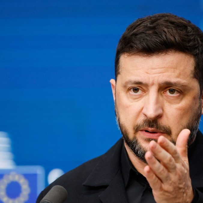 Ukrajinský prezident Volodymyr Zelenskyj.