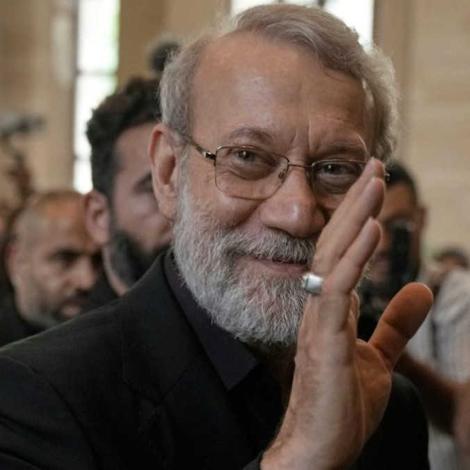 Na archívnej snímke Alí Larídžání.