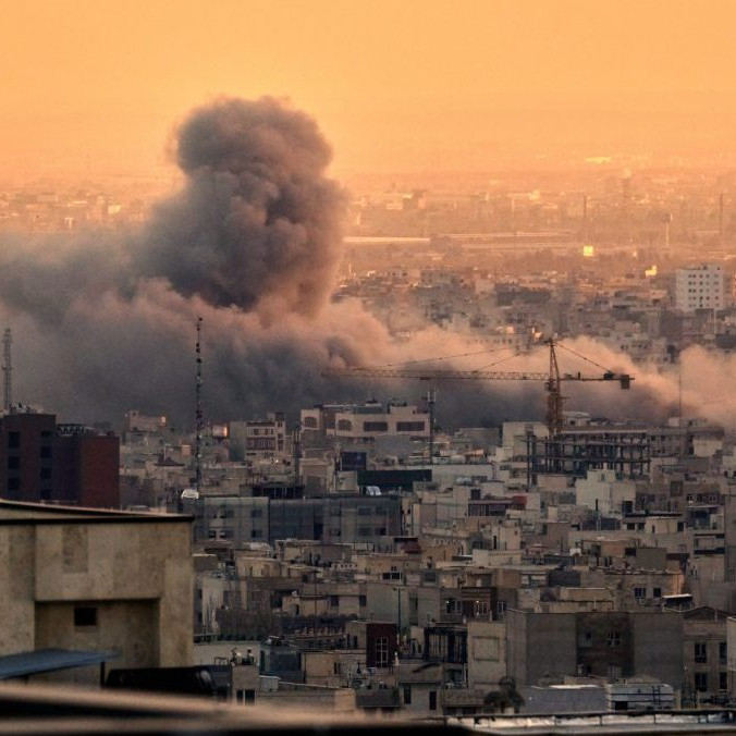 Americko-izraelský útok na Teherán.