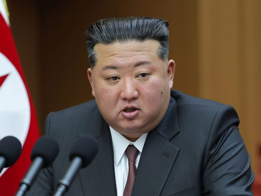 Severokórejský vodca Kim Čong-un.