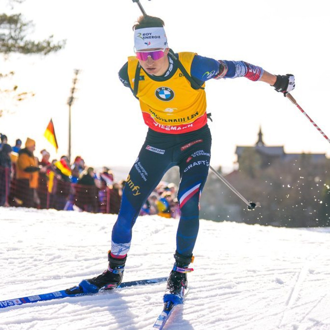 Francúzsky biatlonista Eric Perrot.