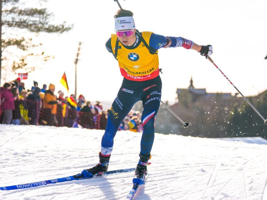 Francúzsky biatlonista Eric Perrot.