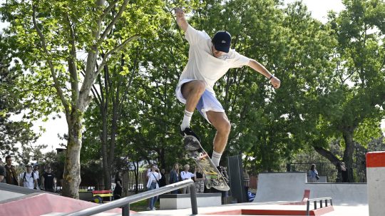 Skejbordista Richard Tury