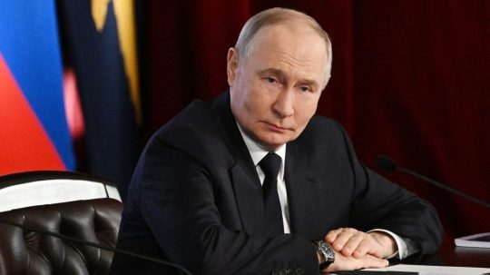 Ruský prezident Vladimir Putin.
