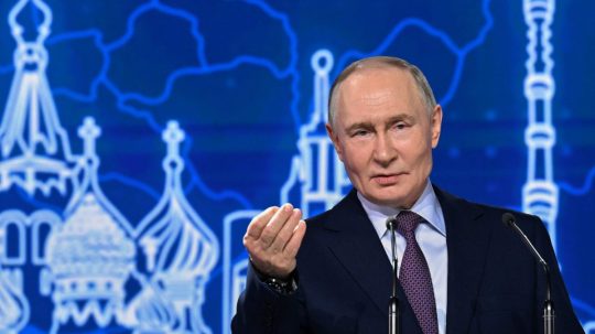 Ruský prezident Vladimir Putin.