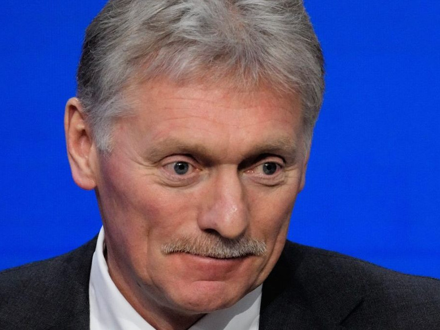 Hovorca Kremľa Dmitrij Peskov.