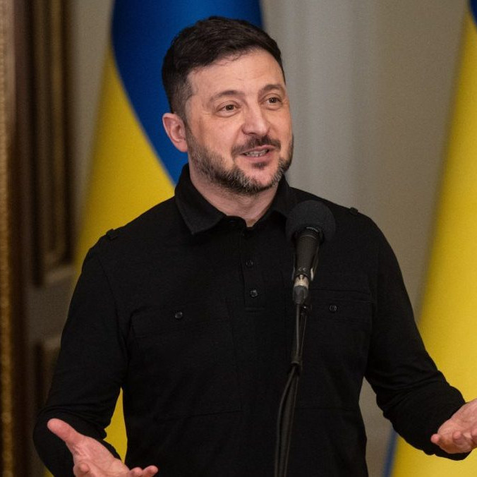 Ukrajinský prezident Volodymyr Zelenskyj.